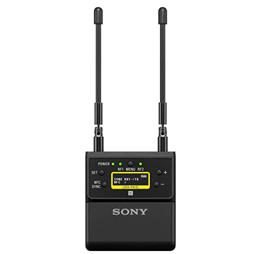 Sony URX-P41D Receptor Inalámbrico de Dos Canales para Montaje en Cámara, 25UC: 536.1 a 607.8MHz miniatura 5
