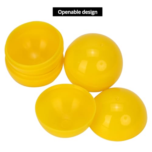 QWORK® 50 Stück Lotterie-Hohlkugeln 3 cm 5 Farben Tombola-Bälle Kleine Befüllbare Kugeln für Partygeschenke
