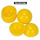 QWORK® 50 Stück Lotterie-Hohlkugeln 3 cm 5 Farben Tombola-Bälle Kleine Befüllbare Kugeln für Partygeschenke