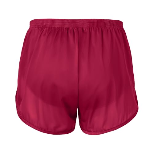 Soffe Men's Authentic Ranger Panty Shorts, Garnet (2 Pack), X-Large