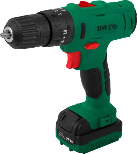 Parafusadeira/Furadeira Com Impacto A Bateria, 12 V, Fonte Bivolt Automática, Pfd 120i Dwt.