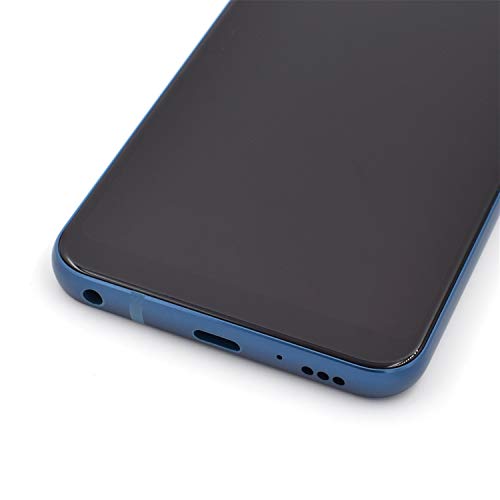 Image of LCD Display Touch Screen Assembly with Frame Replacement for LG Q7 Q610(Moroccan Blue)