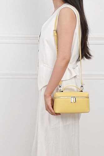 Image of Rejolly Crossbody Bag for Women Small Top-Handle Leather Pouch Purse Shoulder Handbag