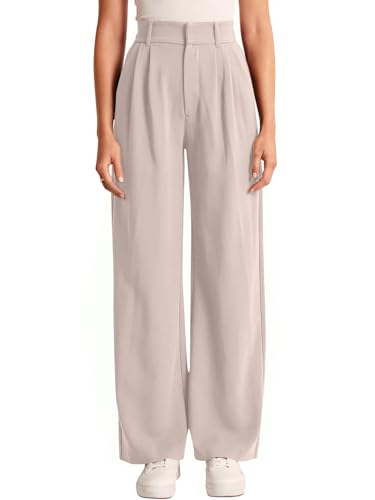Image of NIMIN High Waisted Work Pants for Women Business Casual Outfits 2026 Office Dress Pants Trousers with Pockets