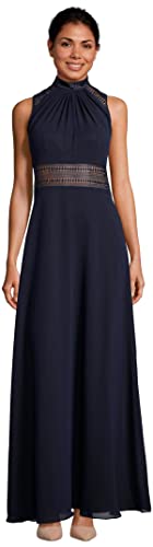 Vera Mont Damen Abendkleid rückenfrei Night Sky,40