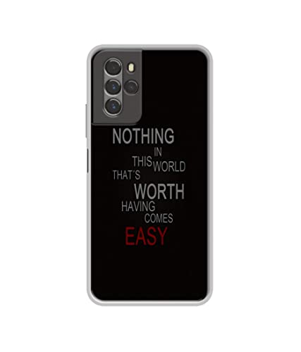 Image of Life Quotes Design Printed Silicon Soft TPU Back Case Cover for Micromax in Note 2 4G