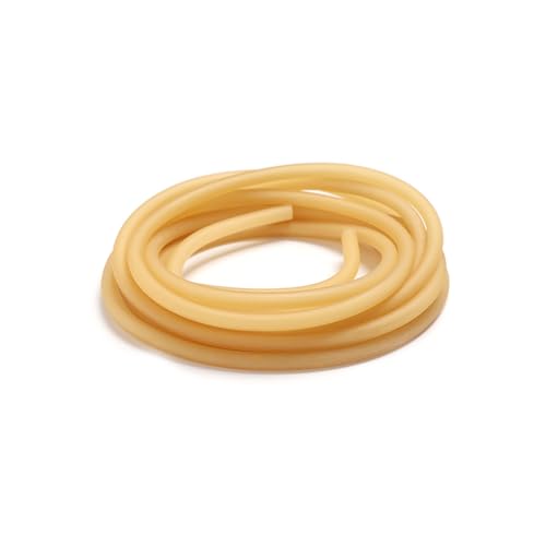 flexiable rubber Natural Rubber Tubing Equipment Elastic Band Latex Tube 1 Meter 3 Meter 5 Meter drain elastic (Color : 5Meter)
