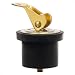 Marine 7/8" Rubber & Brass Drain Plug for Boat, Baitwell, Livewell - Five Oceans