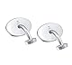 Kuzzoi Manschettenknöpfe für Herren, Cufflinks glanzvoll oval im Design, aus 925er Sterling Silber, Klassischer Schmuck für das Hemd, Stilvolles Männer Geschenk für Hochzeit und Geburtstag
