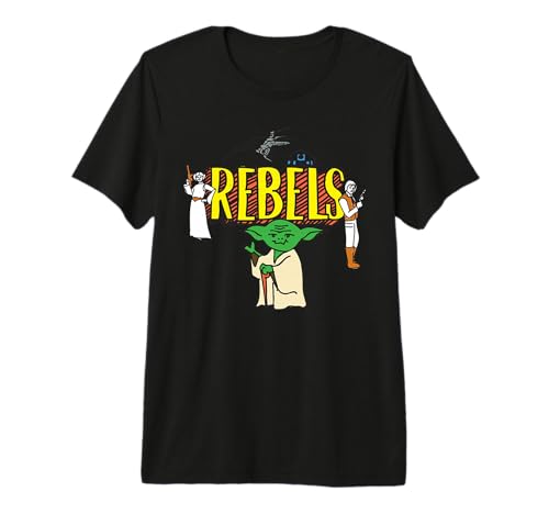 T-shirt Star Wars Rebels doodle pour raviver la nostalgie des héros