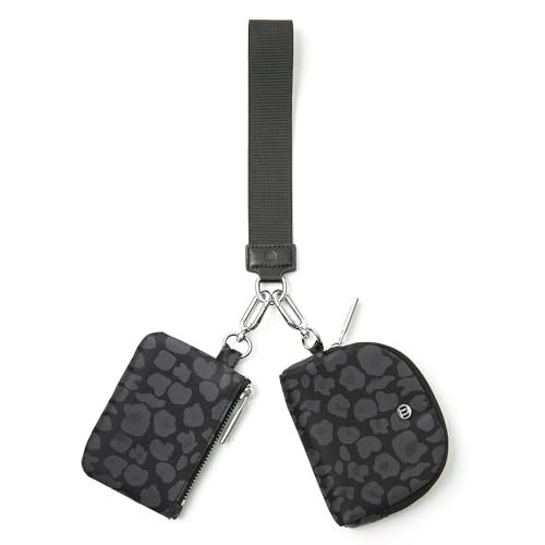 Image of Mum's Memory Mini Zip Around Wristlet Wallets for Women -KeyChain Wallet with Detachable Dual Pouch Wristlet -Key Chain Coin Purse Small Wallets