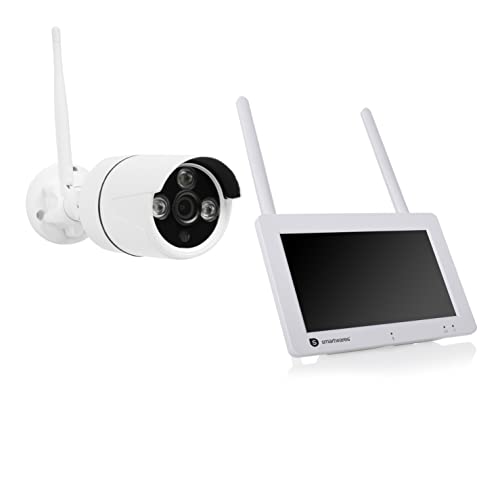 Smartwares système de surveillance extérieur CMS-30400 - WiFi - Vision nocturne - Détecteur de mouvement
