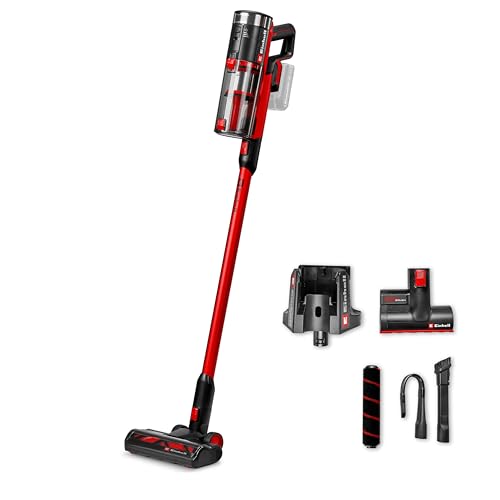 Einhell aspirador de mango con batería TE-SV 18/270 Li BL-Solo Power X-Change (18 V, Brushless, 270 mbar, sin bolsa, 3 modos de potencia, sistema de filtro triple, incl. accesorios, sin batería)