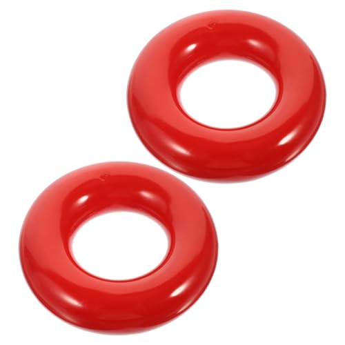 HOODANCOS 2個 ゴルフスイング練習用加重リング アイアン対応 滑り止めコーティング付き ゴルフトレーニングアクセサリー 練習効率向上器具