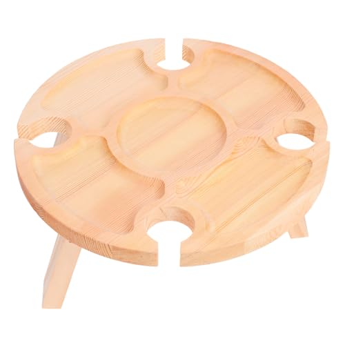 Table à vin Lurrose compacte et légère, mini table extérieure pliante pour plage et camping - 2