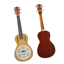 F Holes Spruce Body Tenor Resonator Ukulele Travel Hawaii Guitar 26 Inch Ukelele Guitar String Ukulele Bundle Kit