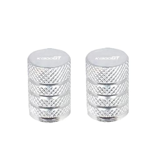 Bouchons de valve pour BMW K1300GT 2009-2016 en alu argent