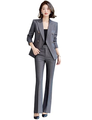 Costume deux pièces femme Kromoc infroissable pour discours et uniformes