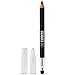 Maybelline Line Express Sharpenable Wood Pencil with Built-In Blending Smudger Tip Creamy Liner Eyeliner Eye Makeup, Soft Black, 0.035 oz.