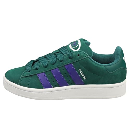 Image of adidas Womens Campus 00s Shoes, Collegiate Green /Footwear White /Energy Ink, Size 7.5