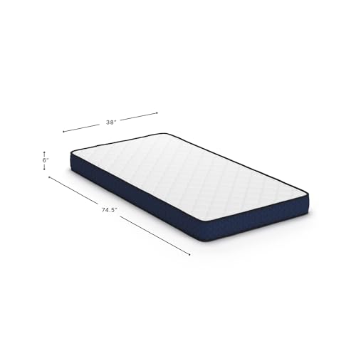 Image of Signature Design by Ashley Twin Size Firm 6 inch Memory Foam Mattress, Super Soft Foam with Breathable Quilted Cover, Fiberglass-Free, Mattress in A Box, Adjustable Base Compatible, Limited Warranty