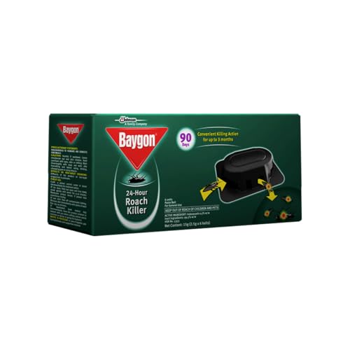 Baygon 24 hour Roach Killer 2.5g (Pack of 6)