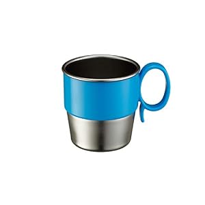 Innobaby DS-CUP01 Edelstahl Trinklernbecher Blau