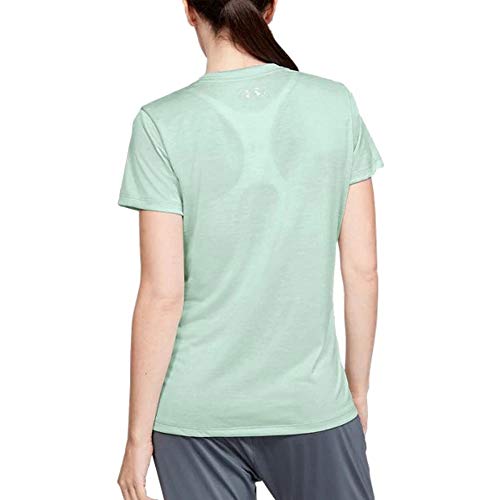 Image of Under Armour Womens Tech V-Neck Twist Short-Sleeve T-Shirt