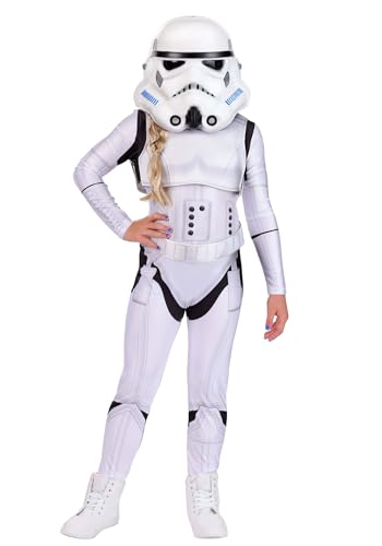 Disfraz completo Stormtrooper para niñas miniatura 7