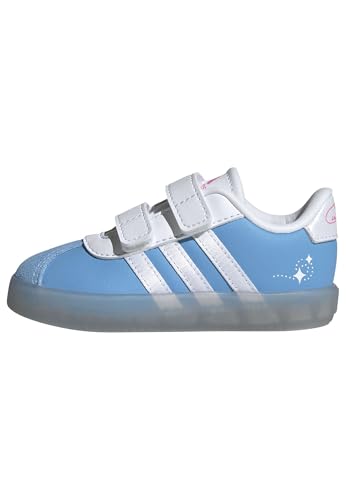 Image of adidas Boys Vl Court 3.0 Slip On Sneakers Shoes Casual - Pink, White
