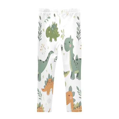 Bolaz Toddler Girls Leggings Printed Yoga Pants Leggings Dinosaurs Cute for Kids2