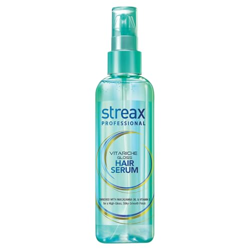 Streax Professional Vitariche Gloss Hair Serum, 200ml|for Dry Fri...