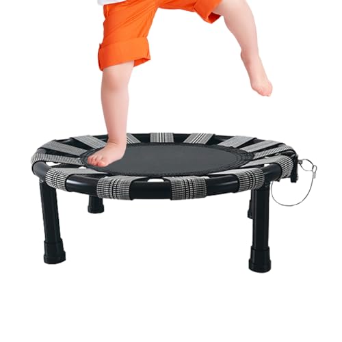 Trampolin Für Kinder,Für Den Innenbereich Trampolin Für Kleinkinder - Rundes Klappbares Tragbares Sprunggerät Für Mädchen Kinder Bewegung Drinnen