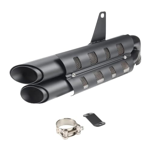 Silencieux d'échappement moto Rebel CMX 300 500 tube noir 17-25