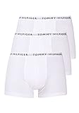 KLASSISCHES DESIGN: Die original Tommy Hilfiger Boxershorts liegen perfekt am Körper an. Die nahtlose Rückseite, das Branding und die Streifen am Taillenbund unterstreichen das maskuline Design.