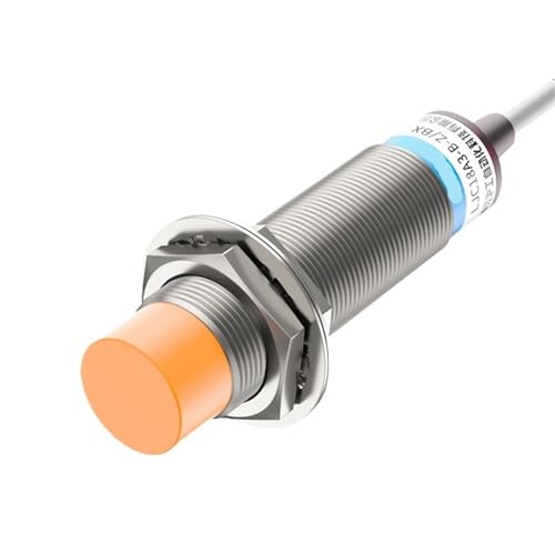 1pcs LJC18A3 BX AX by AY EZ DZ Proximity Switch PNP/NPN DC6V-36V AC90-250V Distance10mm M18 Capacitive Proximity Sensor(10MM DC PNP NC)