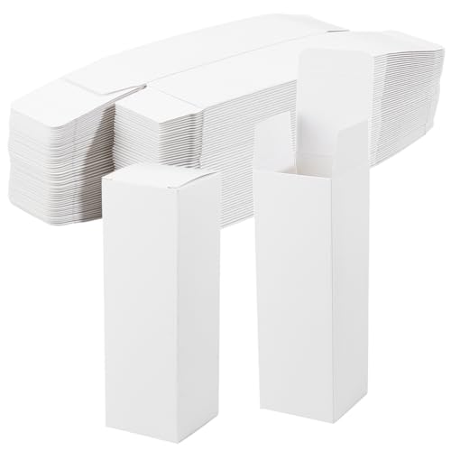 Boîtes cadeaux de fête blanches en carton pour souvenirs d'anniversaire