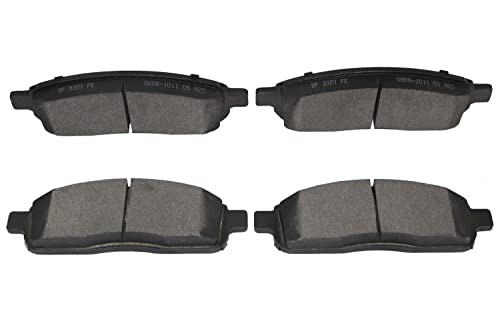 Image of Front Brake Pads Ceremic Replacement For 2004 Ford F150 D1011