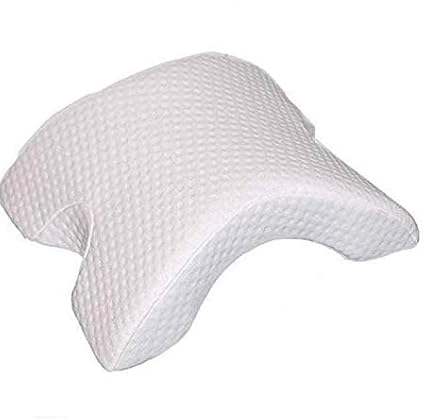 Divyog Pressure Free U Shaped Arched Pillow Romantic Couple Sleeping Pillow | Neck/Shoulder/Head/Arm/Back Support Bed Sleeping Pillow