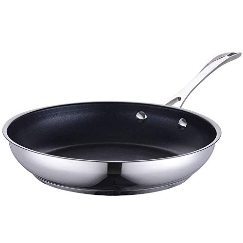 Wok de acero inoxidable con diseño de panal y antiadherente miniatura 4