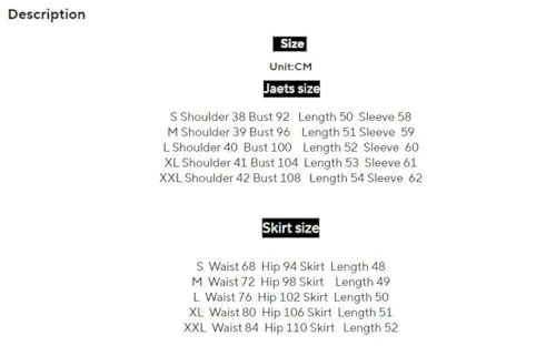 Women's Tweed Sets Professional Jacket Business Split Skirt 2-Piece Suits4