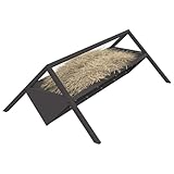 【Usos versátiles】Perfecto para usar en cualquier lugar, desde jardines hasta espacios interiores. Este comedero se adapta a tus necesidades dependiendo del clima o del espacio. Funciona bien para diversos animales como ganado, ovejas y cabras, asegurando una alimentación práctica en diferentes contextos.