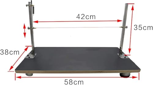 Table de coupe de mousse à fil chaud réglable horizontal 30W pour découpeur d'éponge - 6