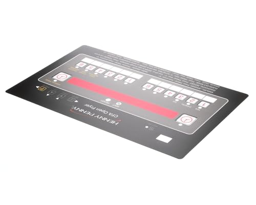 Autocollant bouton de commande Henny Penny Cfa 12 pour rénovation