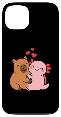 Axolotl Jso BFF D o^C j̎q ̎q LbY X}zP[X iPhone 13 p