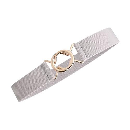 Vintage Wide Stretch Waist Belt for Women – Adjustable Alloy Buckle Elastic Belt for Coats, Shirts, Tops, Dresses4