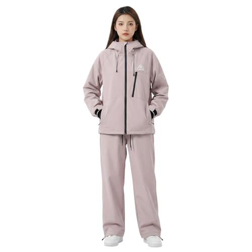 [YULINJIA] �X�L�[�E�F�A �X�m�[�{�[�h�E�F�A �Z�b�g�A�b�v �㉺�Z�b�g �����Y ���f�B�[�X �j�����p ���� �ۉ� �h�� �h�� �傫���T�C�Y �h�����H ��l8�T�C�Y�iS�`5XL�j �X�m�{�E�F�A �E�B���^�[�X�|�[�c ��V�уW���P�b�g �p���c 2�_�Z�b