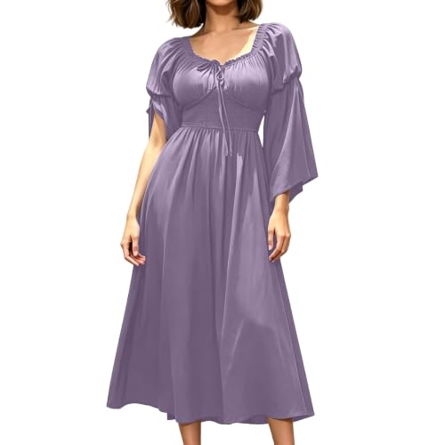 Vestido gótico de Halloween para mujer con corsé y falda asimétrica vintage