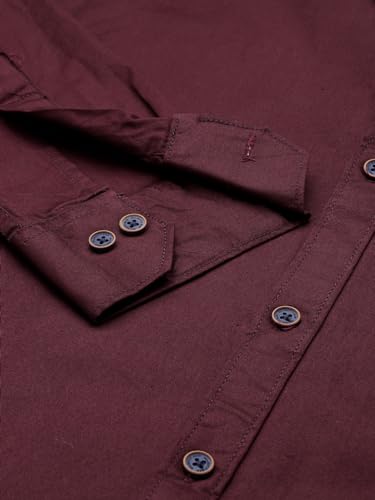 Image of Majestic Man Men Classic Slim Fit Pure Cotton Casual Shirt