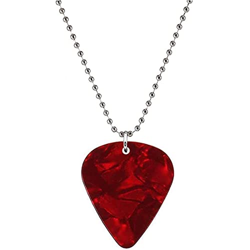 Magnifique collier médiator de guitare pour les amateurs de musique en acier inoxydable avec chaîne de perles pour… - Les Beatles, Paul McCartney, John Lennon, RIngo Starr, George Harrison Magnifique collier médiator de guitare pour les amateurs de musique en acier inoxydable avec chaîne de perles pour… – Image 7